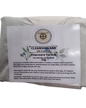 flawless earth charcoal cleansing bar for oil control